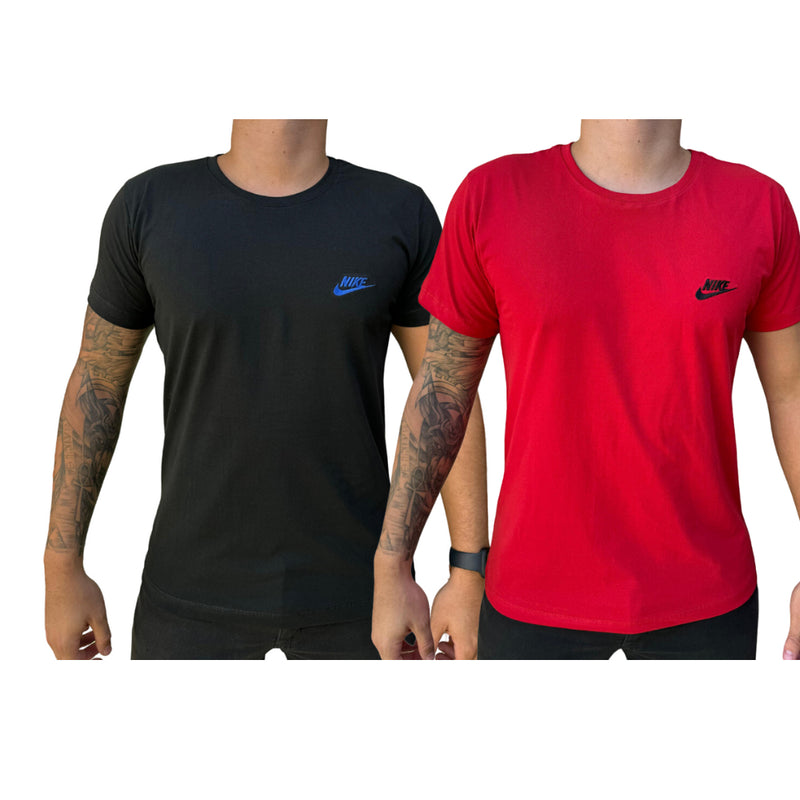 Kit 2 Camisa Nike Premium 100% Algodao