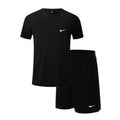 Conjunto Bermuda e Camiseta Dry Fit Street Fitness Academia Masculina