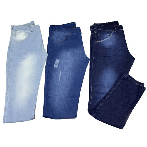 Calças Jeans Slim Original Elastano