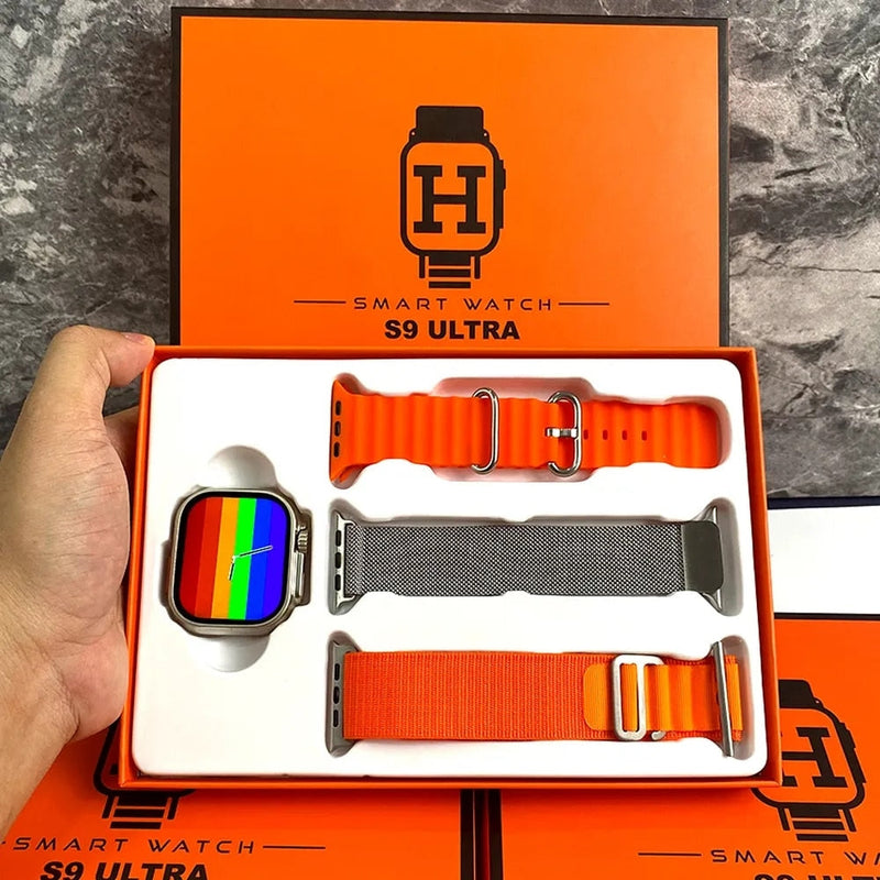 Smartwatch S9 Ultra 49MM [Kit: 3 Pulseiras] LANÇAMENTO